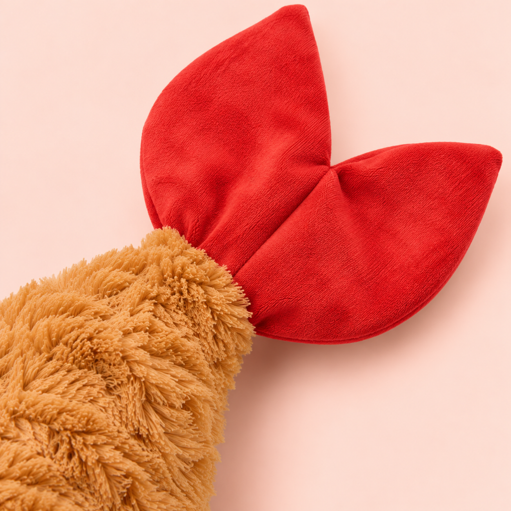 Breaded Shrimp Cuddle Plush