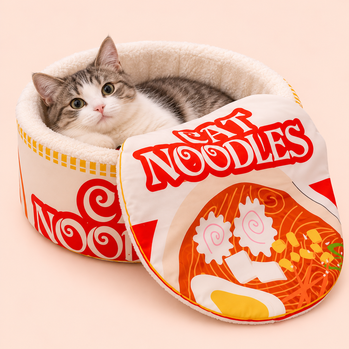 Instant Cat Noodols Bed