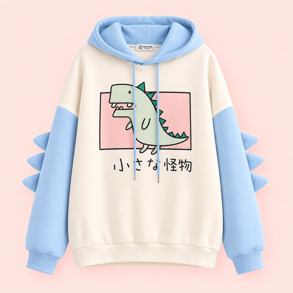 Socially Awkward Dino Hoodie