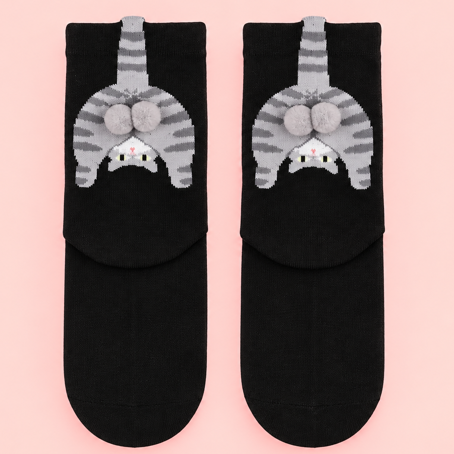 Look at My Cat’s Balls Socks